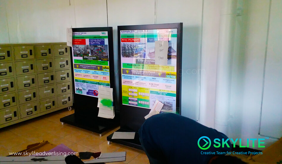Backlit Printing Philippines - Nidec Philippines Backlit Board Sign 1 signage image