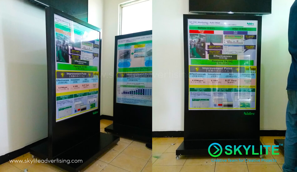 Backlit Printing Philippines - Nidec Philippines Backlit Board Sign 3 signage image