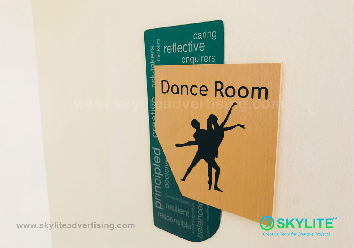 Door Sign Maker Philippines - Singapore School Manila Indoor Signs 1 signage image