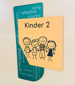 Door Sign Maker Philippines - Singapore School Manila Indoor Signs 11 signage image