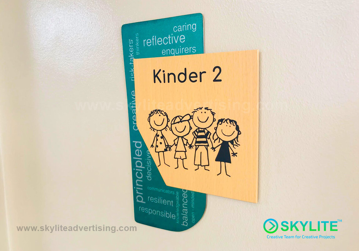 Door Sign Maker Philippines - Singapore School Manila Indoor Signs 12 signage image