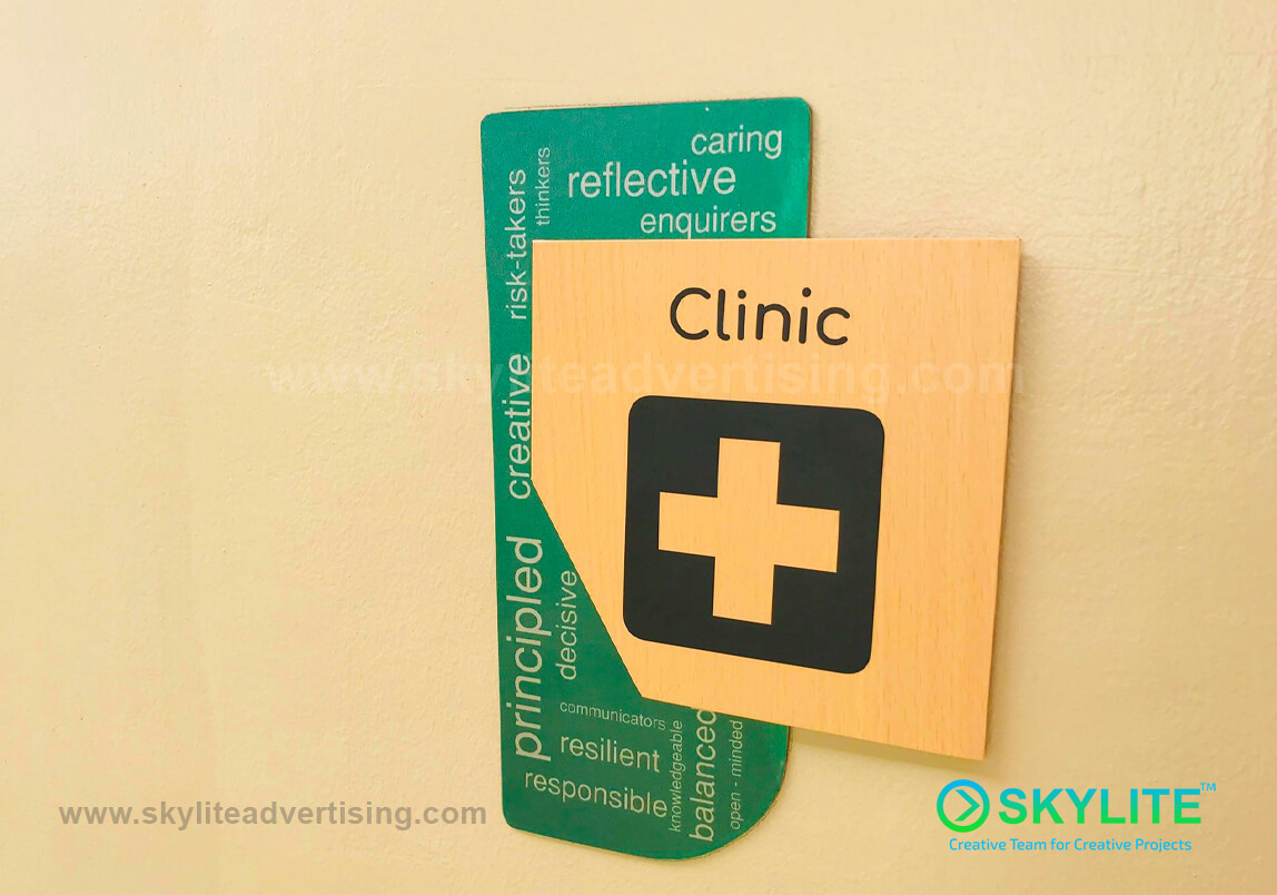 Door Sign Maker Philippines - Singapore School Manila Indoor Signs 6 signage image
