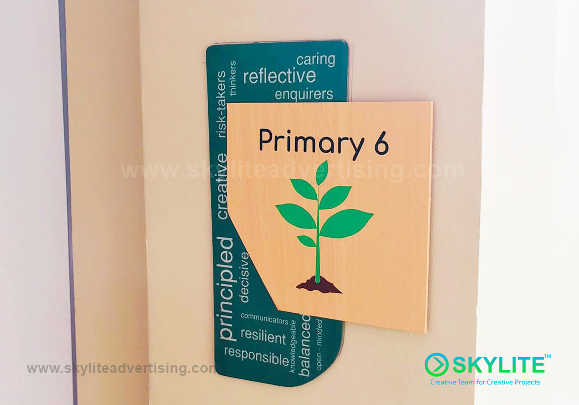 Door Sign Maker Philippines - Singapore School Manila Indoor Signs 8 signage image
